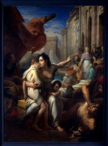 Monseñor de Belsunce durante la peste de Marsella de Baron François Pascal Simon Gérard