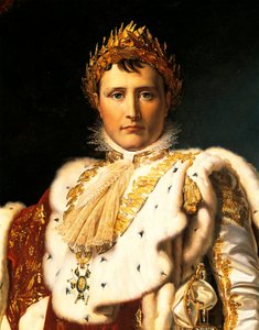 Napoleón Bonaparte en ropas de emperador, por Francois Baron Gerard ca 1805 de Baron François Pascal Simon Gérard