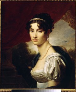 Retrato de la Condesa María Kochubel (Retrato de la Condesa María Kochubel). Pintura de Francois Pascal Simon Gerard (1770-1837), óleo sobre lienzo de Baron François Pascal Simon Gérard
