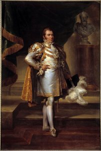 Retrato de cuerpo entero de Charles Ferdinand d