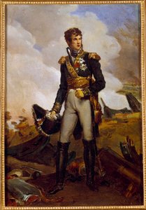 Retrato de pie de Jean Lannes, Duque de Montebello, mariscal del Imperio