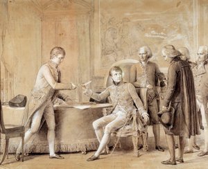 Firma del Concordato entre Francia y la Santa Sede por el Primer Cónsul el 15 de julio de Baron François Pascal Simon Gérard