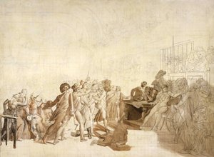 El 10 de agosto de 1792, c.1795-9 de Baron François Pascal Simon Gérard