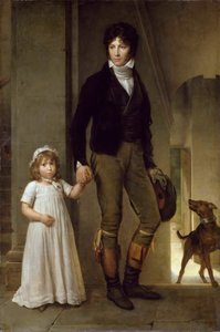 Jean-Baptiste Isabey 1767-1855 y su hija Alexandrine