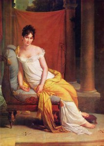 Retrato de Julie Récamier de Francois Pascal Simon Gerard