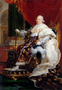 Retrato de Luis XVIII de Francois Pascal Simon Gerard
