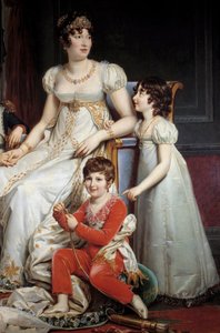 Retrato de Marie-Annonciade conocida como Caroline Bonaparte de Francois Pascal Simon Gerard