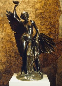 Hebe y el águila de Júpiter de Francois Rude