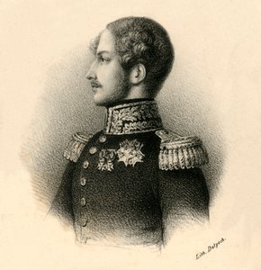Ferdinand Phillippe. Lis. Cles. Hri. Duque de Orleans - Príncipe Real, 1810-1842, c. 1830 de Francois Seraphin Delpech