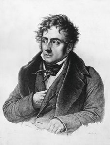Retrato de Francois-Rene, vizconde de Chateaubriand (1768-1848), escritor, político, diplomático e historiador francés