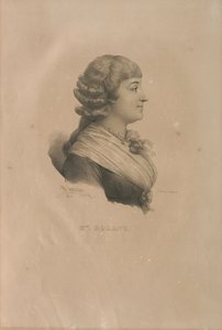 Retrato de Madame Roland 1754-1793, 1825 de Francois Seraphin Delpech