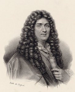 Retrato del compositor Jean-Baptiste Lully 1632-1687
