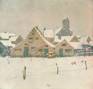 El Invierno, c. 1910 de Francois Simon