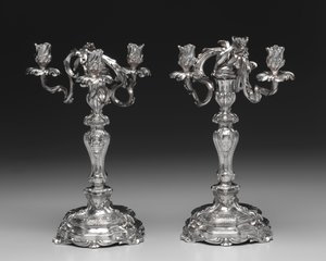 Candelabro, 1757-1758 de Francois Thomas Germain