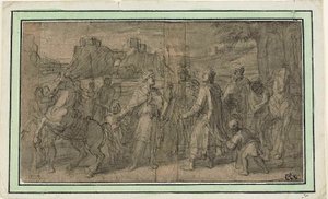 Encuentro de dos reyes de Francois Verdier