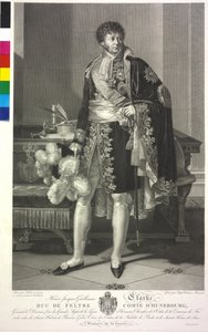 Duque de Feltre Clarke (aguafuerte) de Francois Xavier Fabre