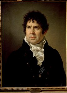 Retrato del grabador Giovanni Antonio Santarelli de Francois Xavier Fabre