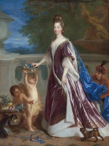 Retrato de Elisabeth-Charlotte de Baviera o del Palatinado (1652-1722) de Francois de Troy