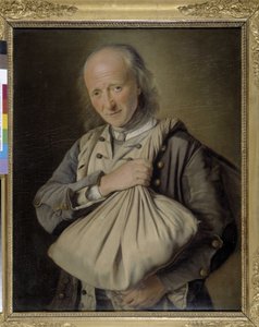 El hombre tiene la bolsa