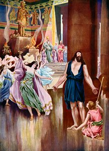 Sansón y Dalila, último acto última escena de Frank Adams