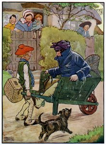 Tres pescadores alegres de Frank Adams