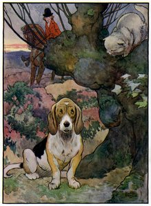 Tres alegres cazadores de Frank Adams
