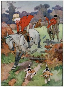 Tres alegres cazadores de Frank Adams