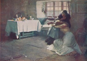 Un Amanecer Desesperado, 1888, c1915 de Frank Bramley