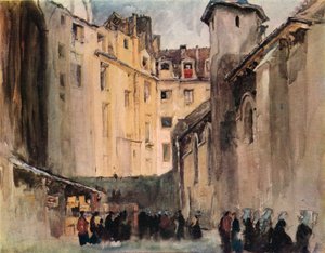 Iglesia de St Julien-le-Pauvre de Frank Brangwyn