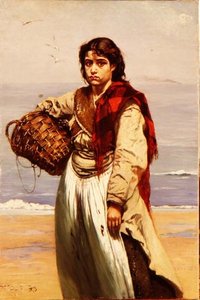 La pescadora irlandesa de Frank Buchser