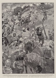 La batalla de Dundee, asalto a la posición bóer en Talana Hill