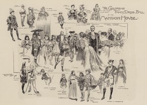 El baile de disfraces de los niños en la Mansion House de Frank Craig
