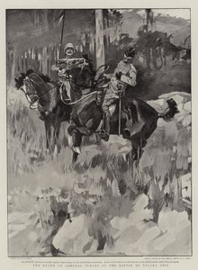 La muerte del General Symons en la Batalla de Talana Hill de Frank Craig