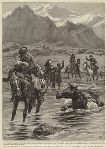 El viaje del Dr. Lansdell a través de Asia Central China, cruzando el Muzart-Nin-Su de Frank Dadd