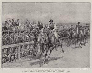 Eventos en París, Precauciones Militares en las Carreras de Longchamps