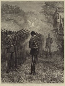 Funeral del Príncipe Imperial, el Último Homenaje de los Soldados al Muerto