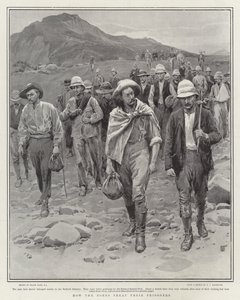 Cómo los Boers tratan a sus prisioneros de Frank Dadd