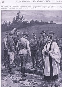 Juramento de venganza (ilustración de After Pretoria: The Guerilla War, 1902)