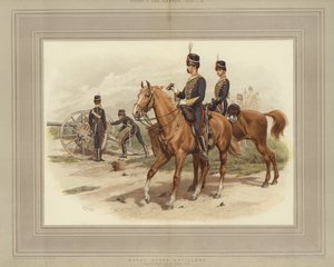 Artillería Real a Caballo de Frank Dadd