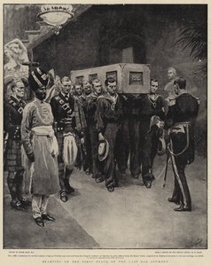 Comenzando la primera etapa del último triste viaje de Frank Dadd