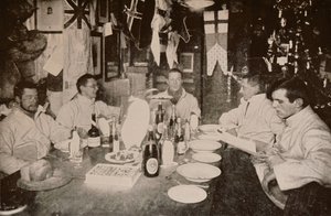 Día de mediados de invierno, 1912 - Los oficiales, 1913 de Frank Debenham