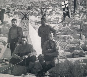 El Segundo Grupo Occidental en Cabo Geología en el Día de Navidad, 1911, 1913 de Frank Debenham