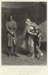 Constance, Arthur y Salisbury, Rey Juan, Acto III, Escena I