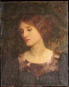 Contemplación, 1897 de Frank Dicksee