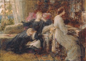 Recuerdos, c.1886 (acuarela sobre papel)