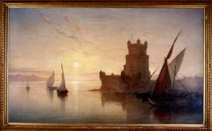 Lisboa - Castillo de Balem, 1850 de Frank Dillon