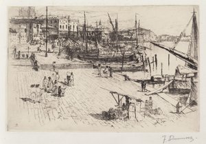 Riva degli Schiavoni, No. 1 de Frank Duveneck