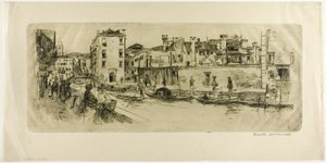 Canal de San Trovasso de Frank Duveneck