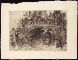 Puente veneciano de Frank Duveneck