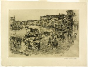 Vista del Gran Canal de Frank Duveneck